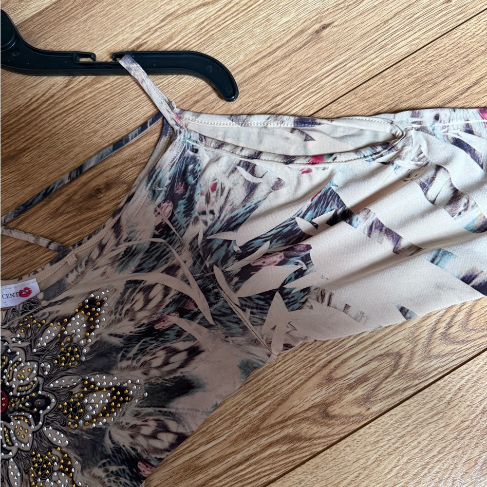 Body Central Multicolor Patterned Blouse - Picture 5 of 6